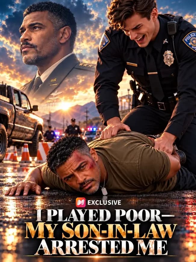 Official poster of I Played Poor—My Son-in-Law Arrested Me, as shown on NetShort