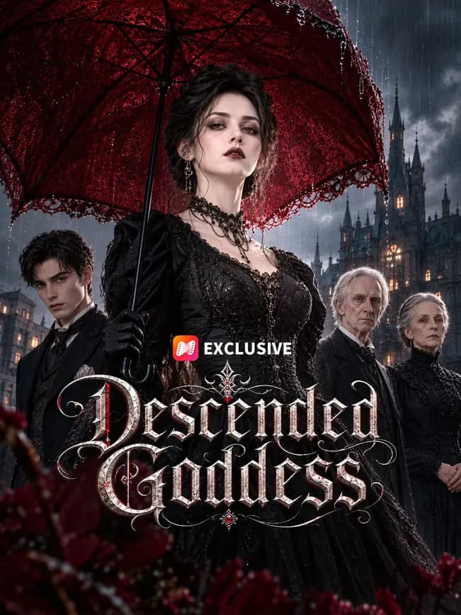 Official poster of Descended Goddess, as shown on NetShort