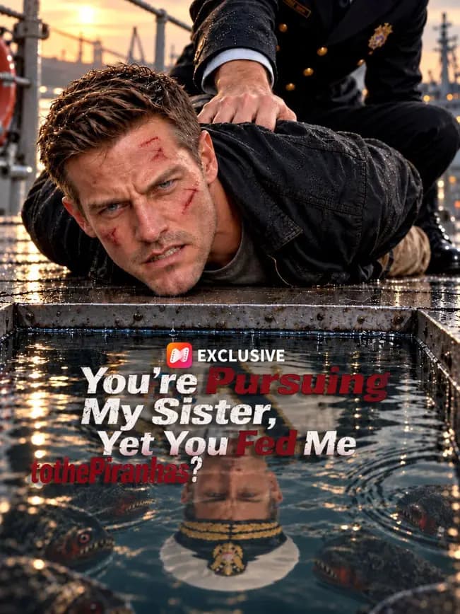 Official poster of You're Pursuing My Sister, Yet You Fed Me to the Piranhas?, as shown on NetShort