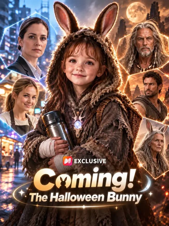 Official poster of Coming! The Halloween Bunny, as shown on NetShort