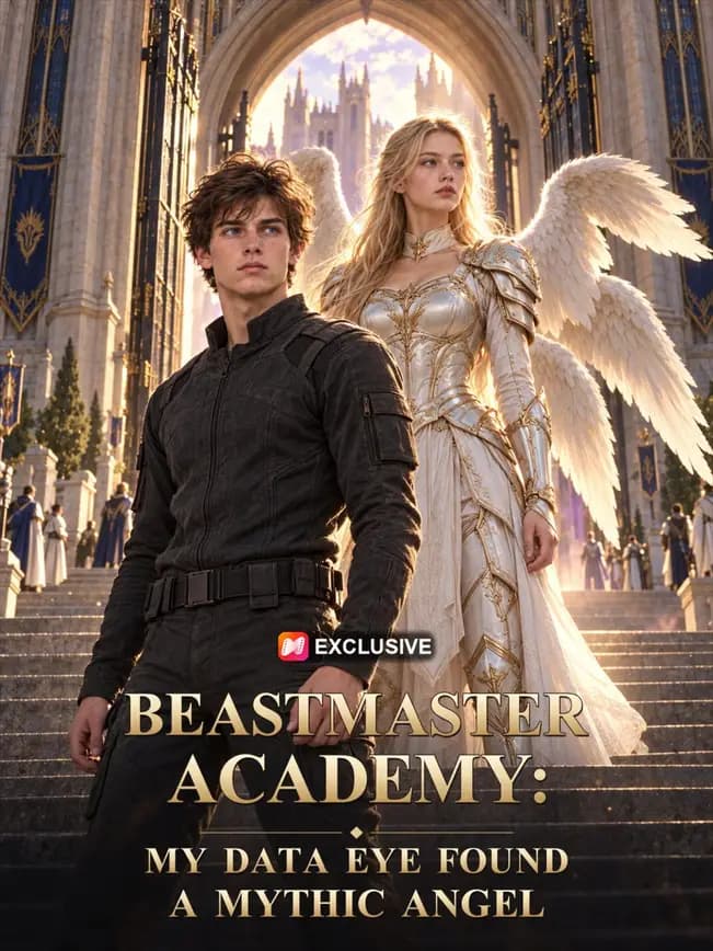 Official poster of Beastmaster Academy: My Data Eye Found a Mythic Angel, as shown on NetShort