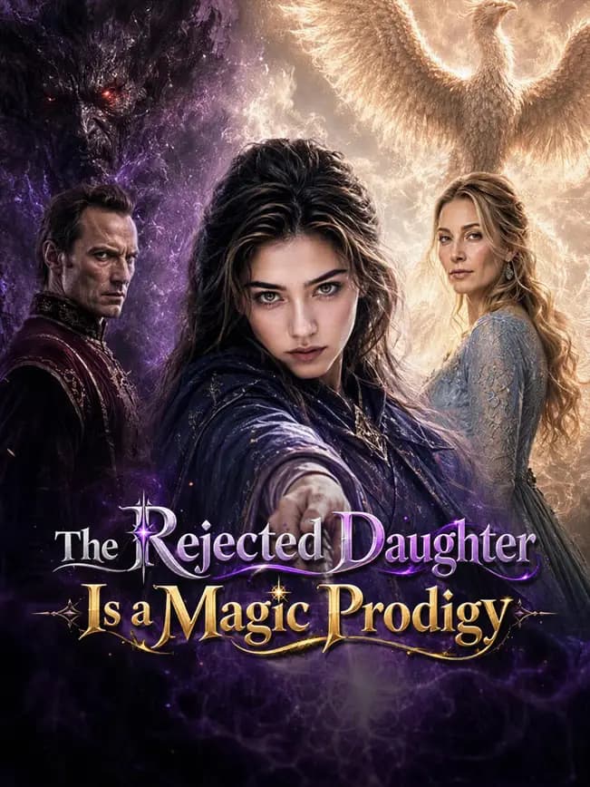 Official poster of The Rejected Daughter Is a Magic Prodigy, as shown on NetShort