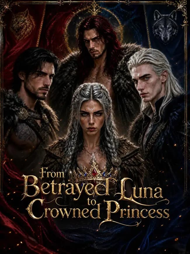 Official poster of From Betrayed Luna to Crowned Princess, as shown on NetShort