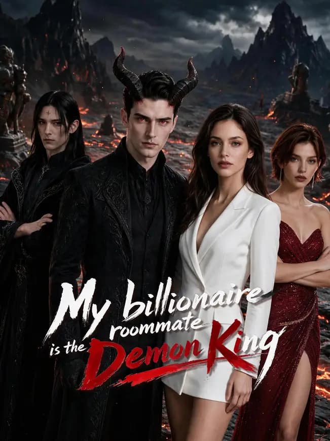 Official poster of My billionaire roommate is the Demon King, as shown on NetShort