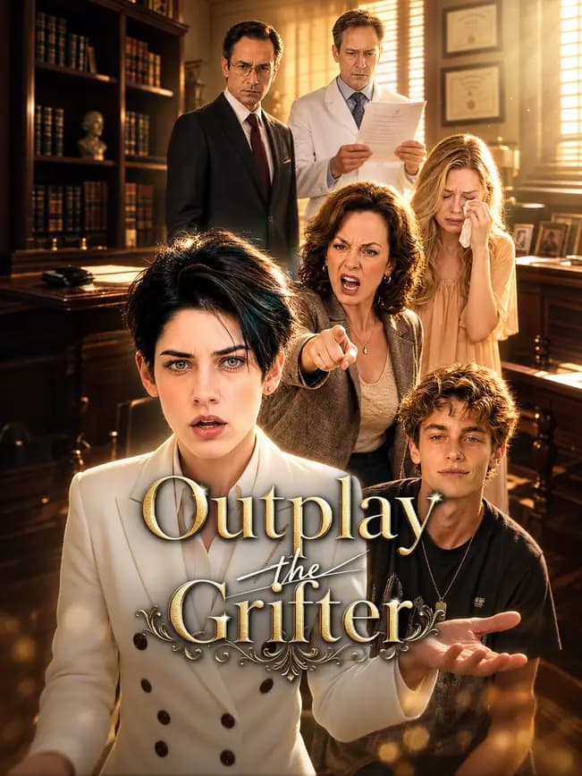 Official poster of Outplay the Grifter, as shown on NetShort