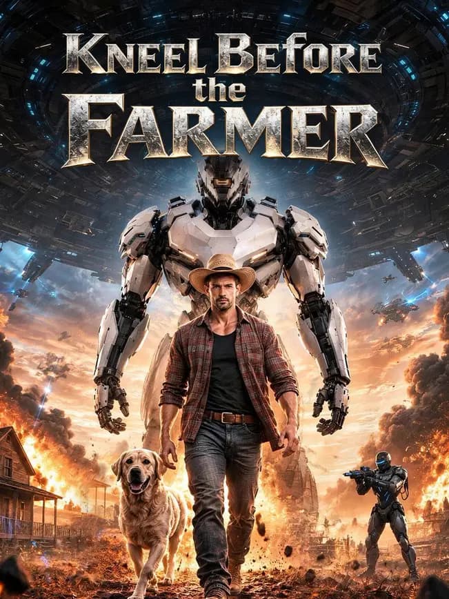 Official poster of Kneel Before the Farmer, as shown on NetShort