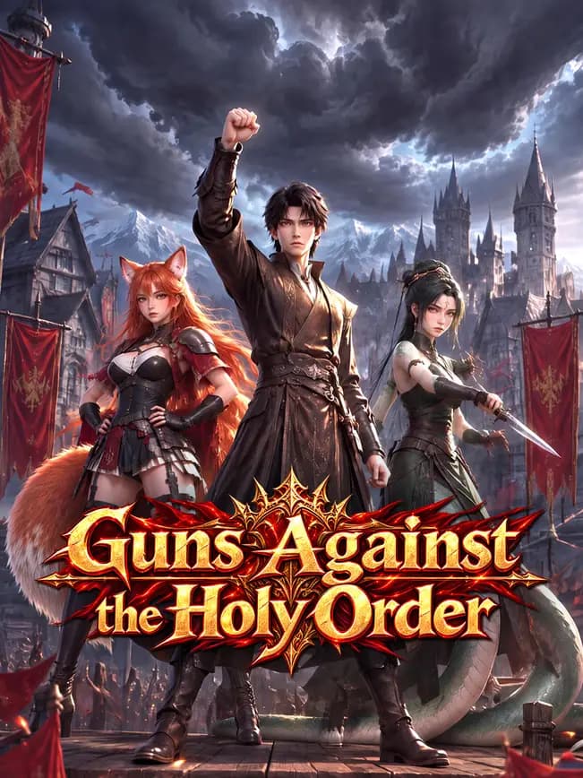Official poster of Guns Against the Holy Order, as shown on NetShort