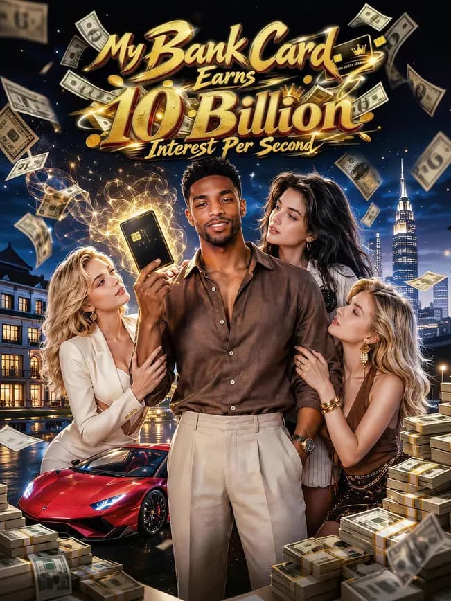 Official poster of My Bank Card Earns 10 Billion Interest Per Second, as shown on NetShort