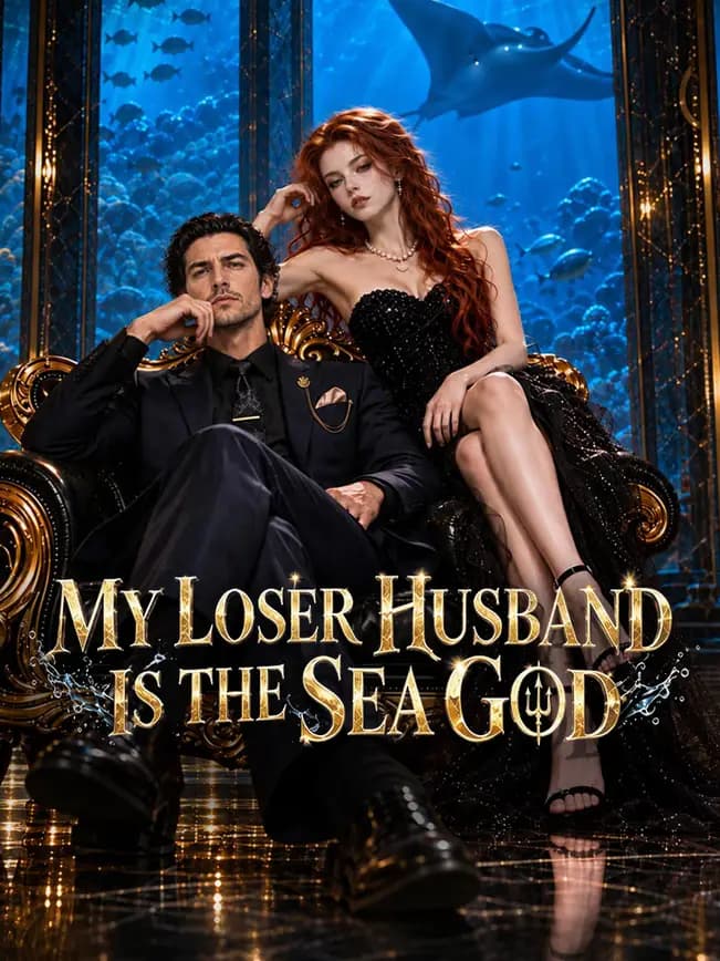Official poster of My Loser Husband is The Sea God, as shown on NetShort