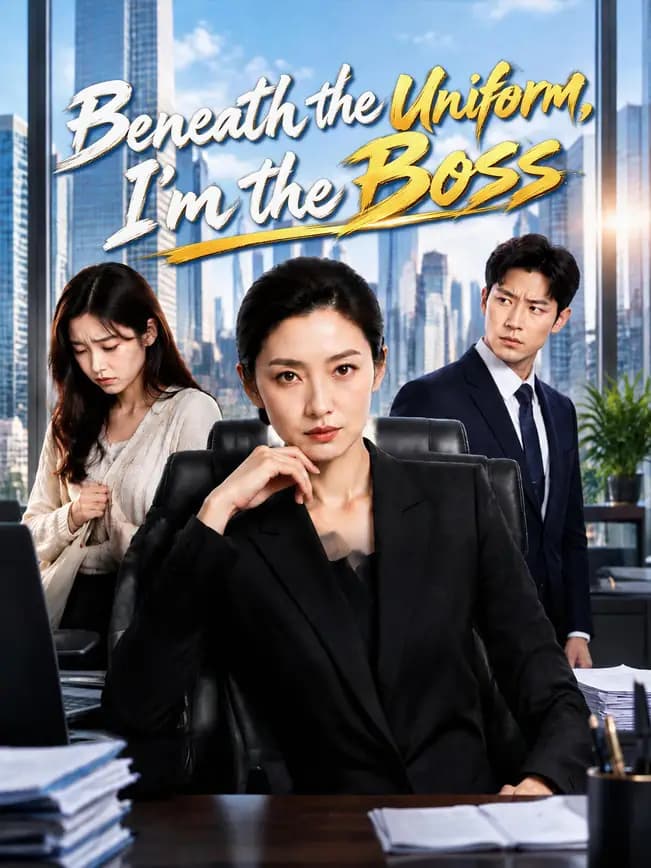 Official poster of Beneath the Uniform, I’m the Boss, as shown on NetShort