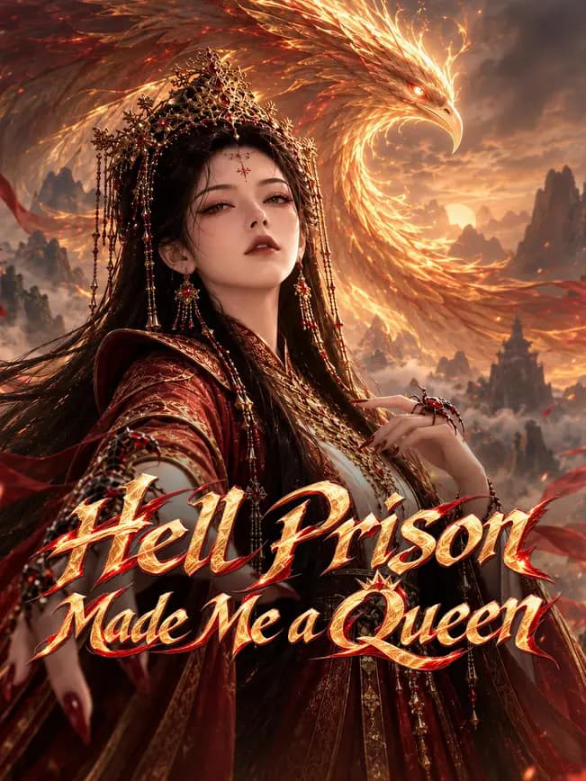 Official poster of Hell Prison Made Me a Queen, as shown on NetShort
