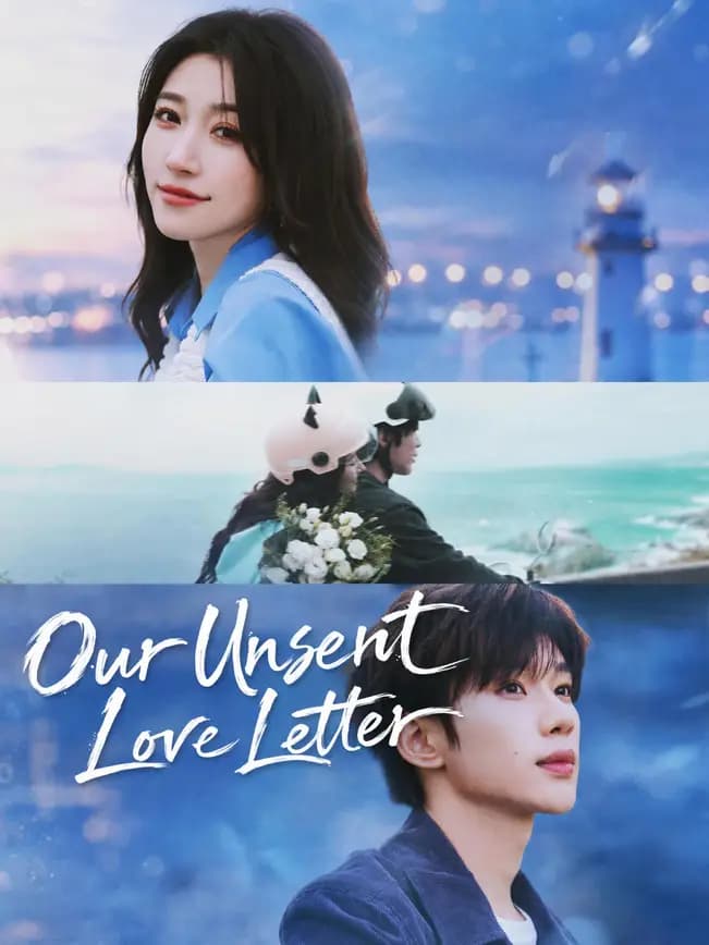 Official poster of Our Unsent Love Letter, as shown on NetShort