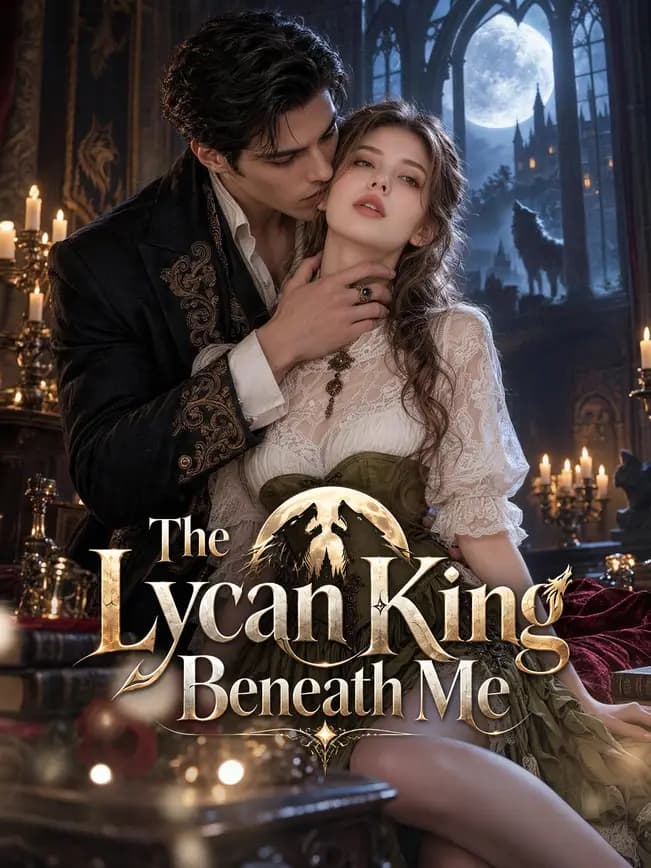 Official poster of The Lycan King Beneath Me, as shown on NetShort
