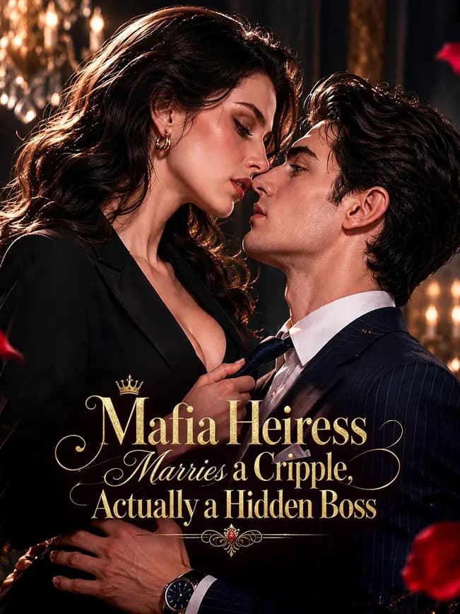 Official poster of Mafia Heiress Marries a Cripple, Actually a Hidden Boss, as shown on NetShort