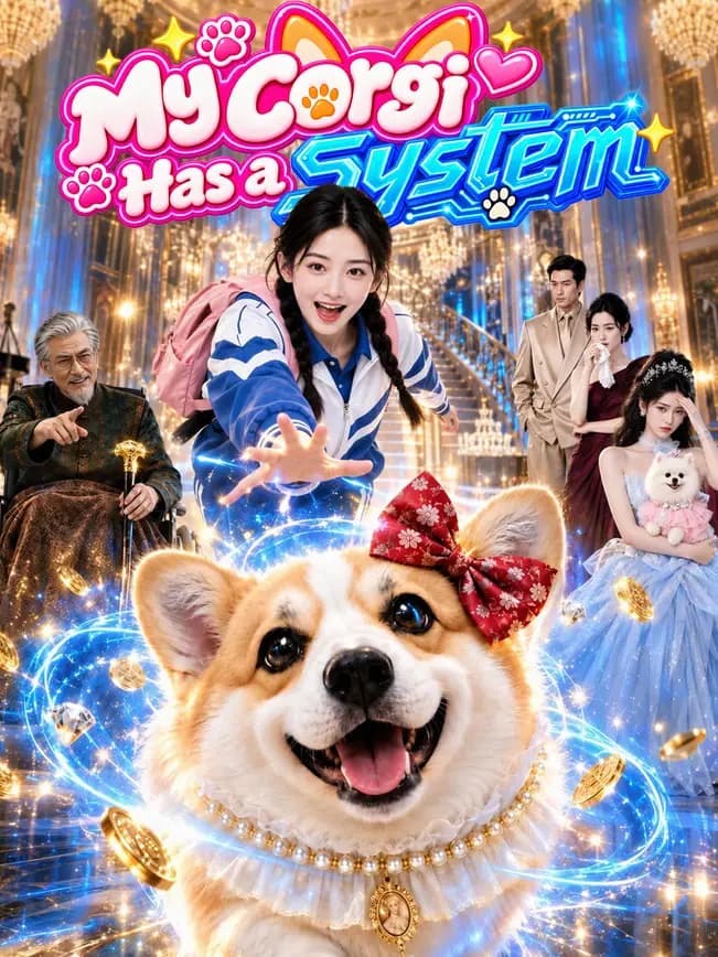 Official poster of My Corgi Has a System, as shown on NetShort
