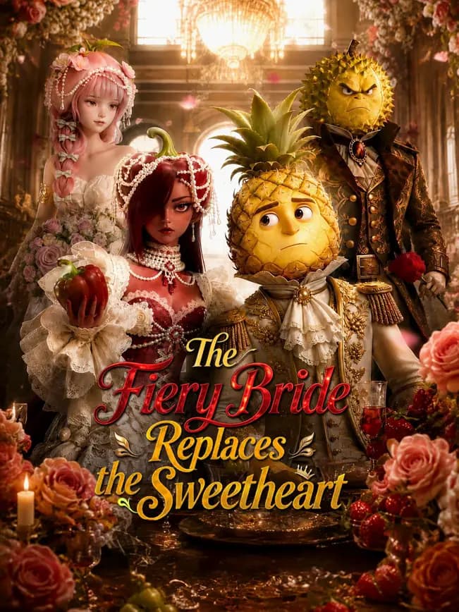 Official poster of The Fiery Bride Replaces the Sweetheart, as shown on NetShort