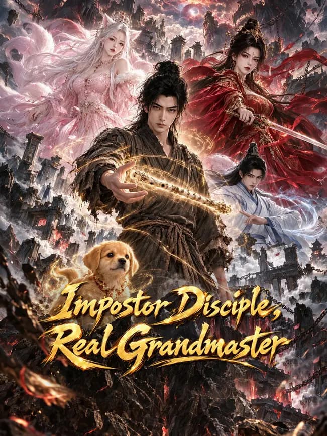 Official poster of Impostor Disciple, Real Grandmaster, as shown on NetShort
