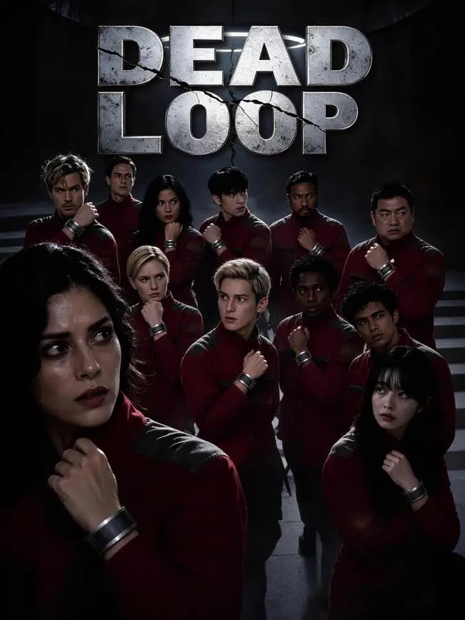 Official poster of DEAD LOOP, as shown on NetShort