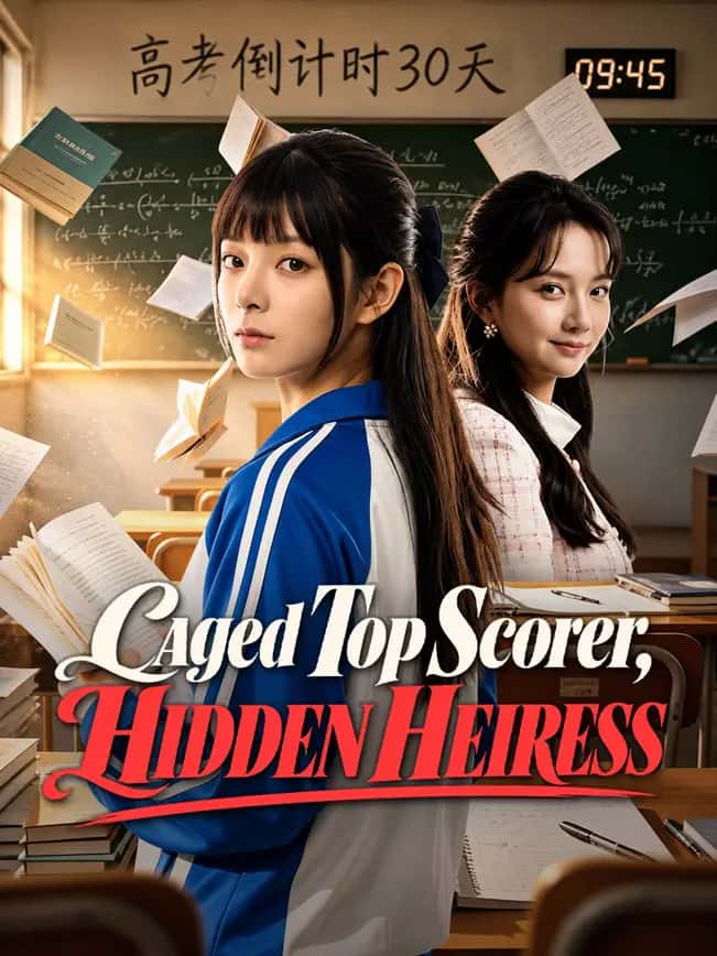 Poster of Caged Top Scorer, Hidden Heiress