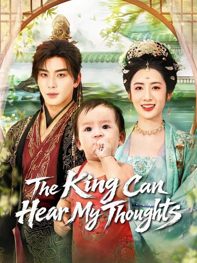 Official poster of The King Can Hear My Thoughts, as shown on NetShort