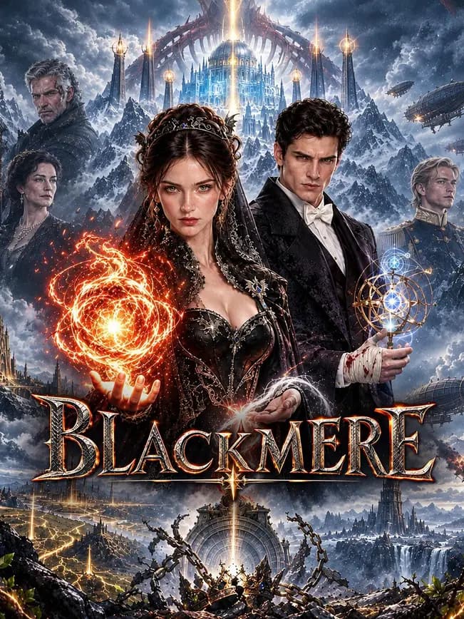 Official poster of BLACKMERE, as shown on NetShort