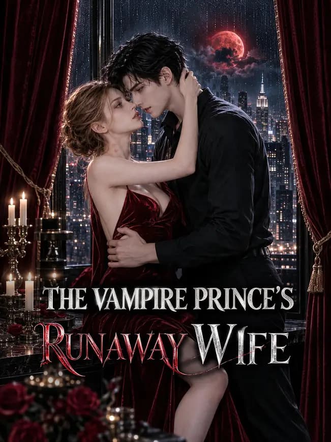 Official poster of The Vampire Prince's Runaway Wife, as shown on NetShort