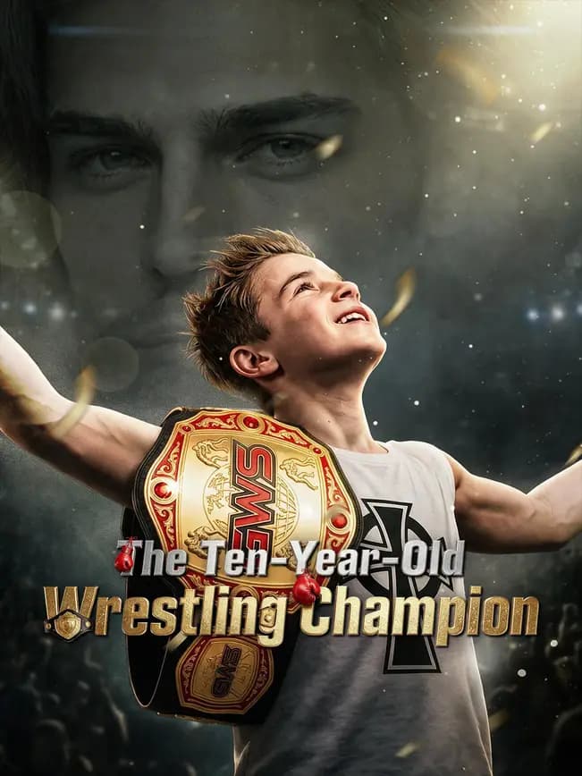 Official poster of The Ten-Year-Old Wrestling Champion, as shown on NetShort