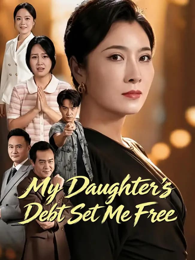 Official poster of My Daughter's Debt Set Me Free, as shown on NetShort