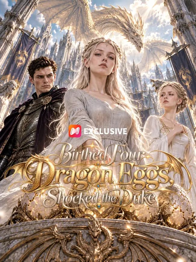 Official poster of Birthed Four Dragon Eggs, Shocked the Duke, as shown on NetShort