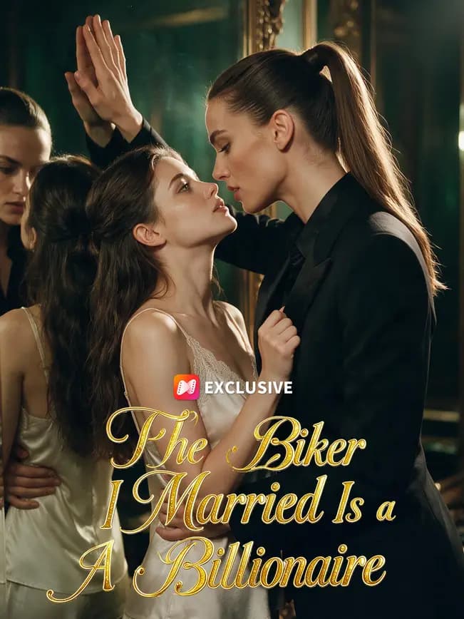 Official poster of The Biker I Married Is a Billionaire, as shown on NetShort