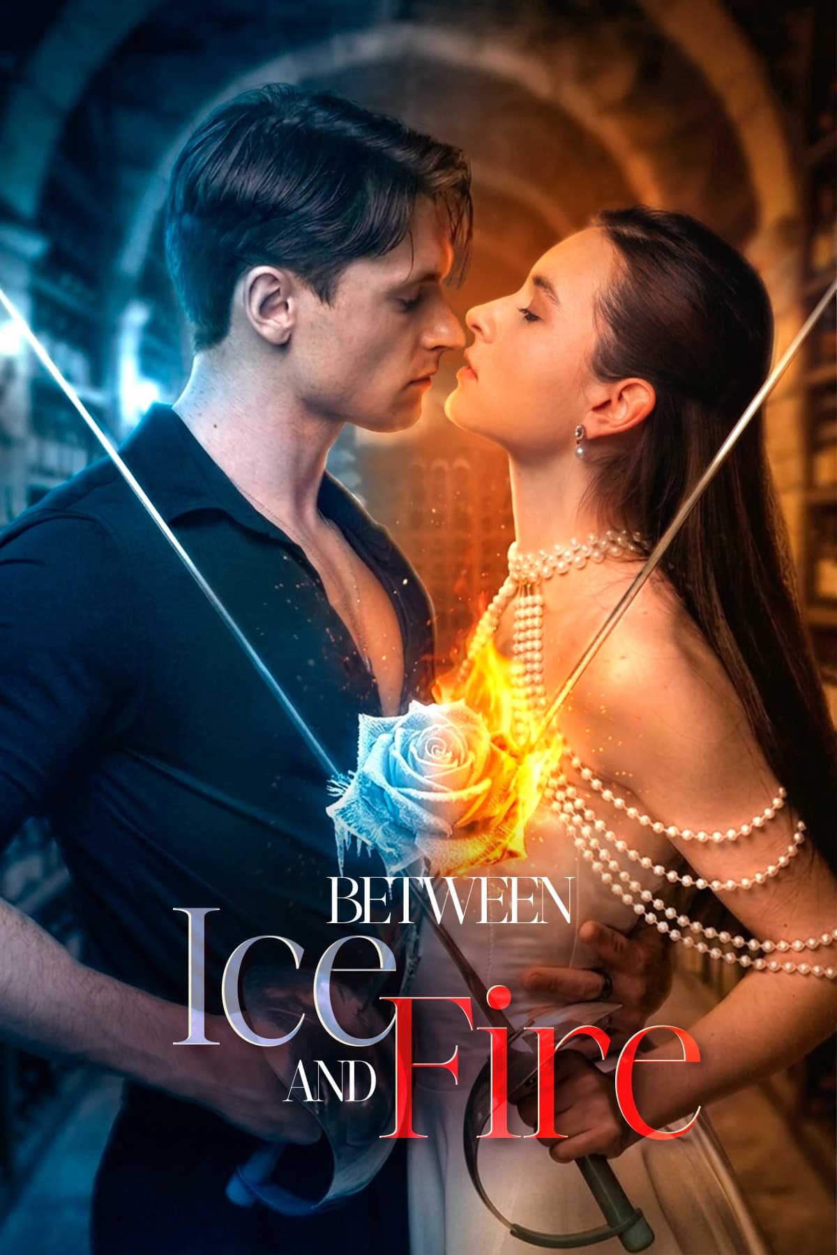 Official poster of Between Ice and Fire, as shown on My Drama