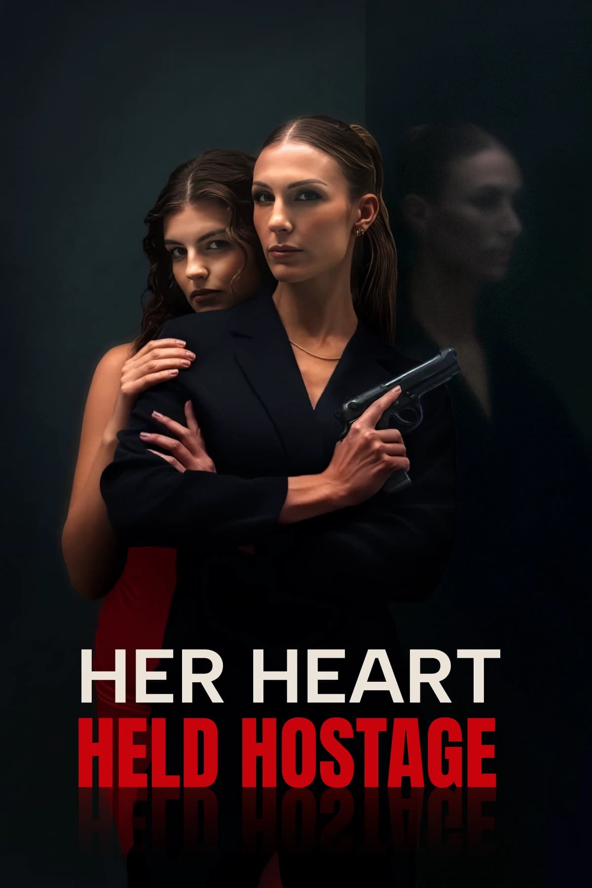 Official poster of Her Heart Held Hostage, as shown on My Drama