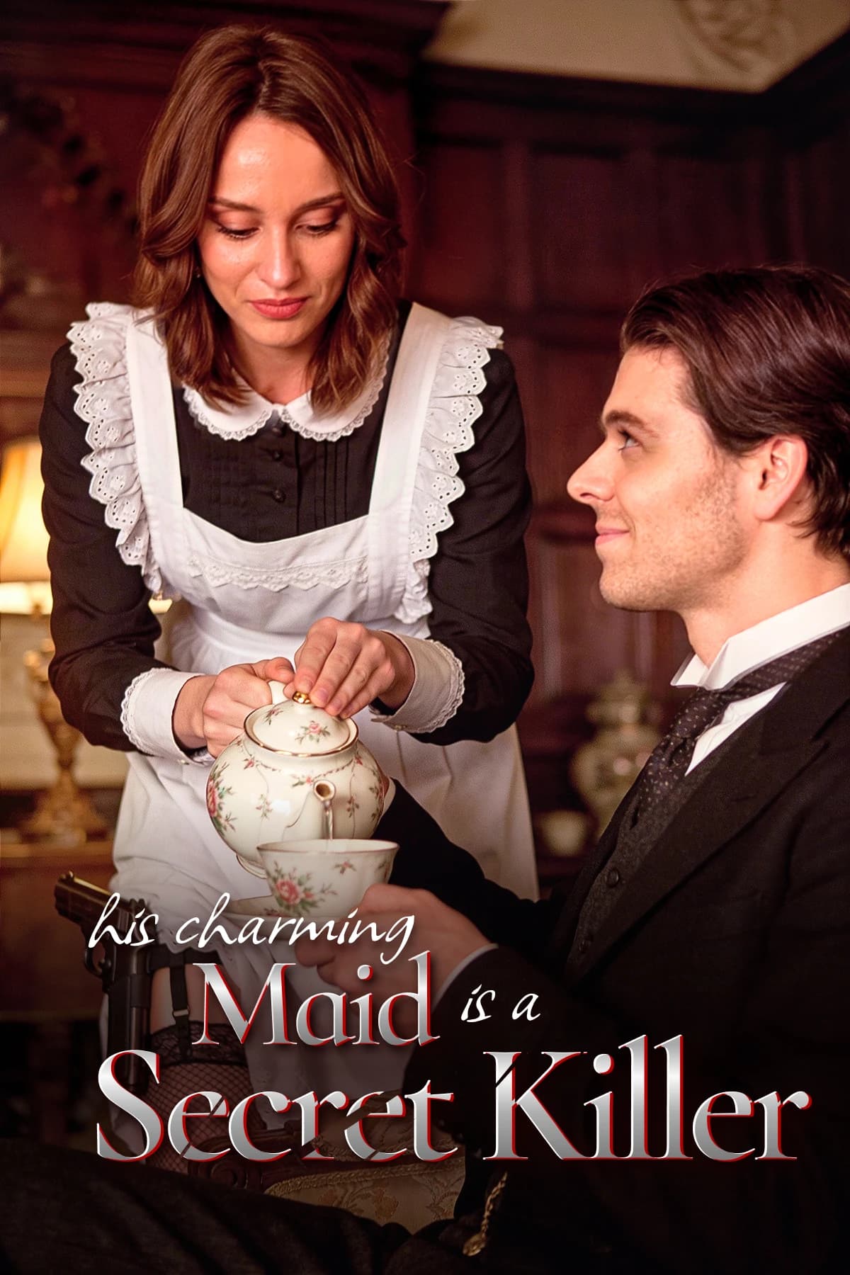 Official poster of His Charming Maid Is a Secret Killer, as shown on My Drama