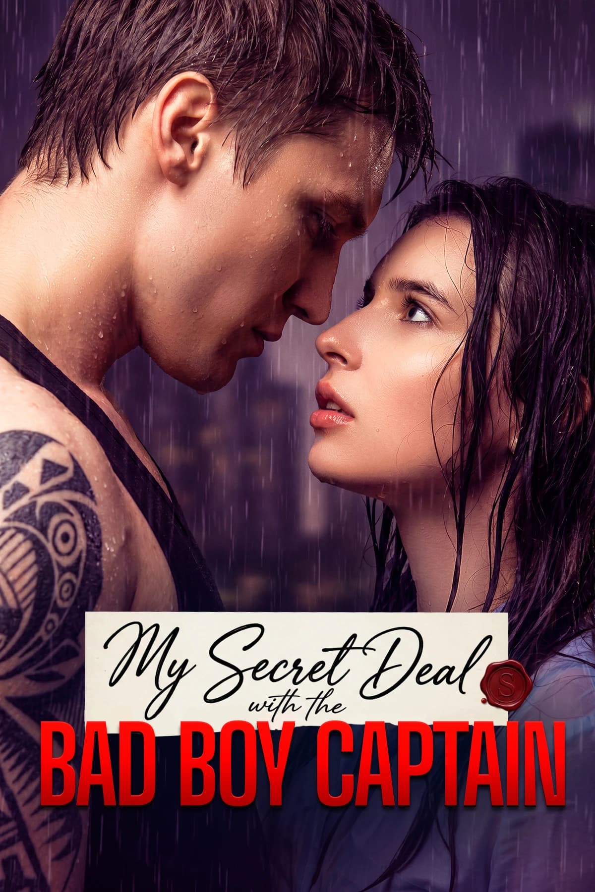 Official poster of My Secret Deal with the Bad Boy Captain, as shown on My Drama
