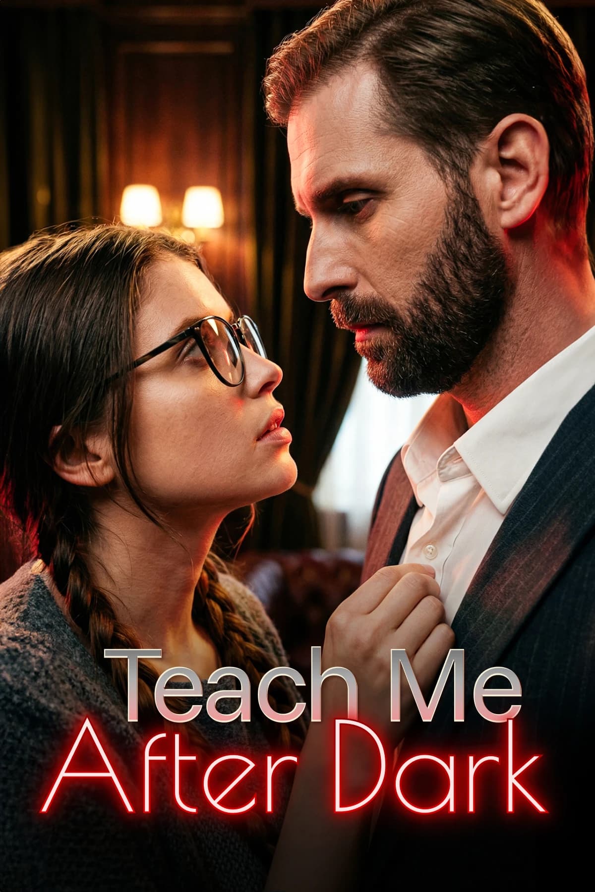 Official poster of Teach Me After Dark, as shown on My Drama