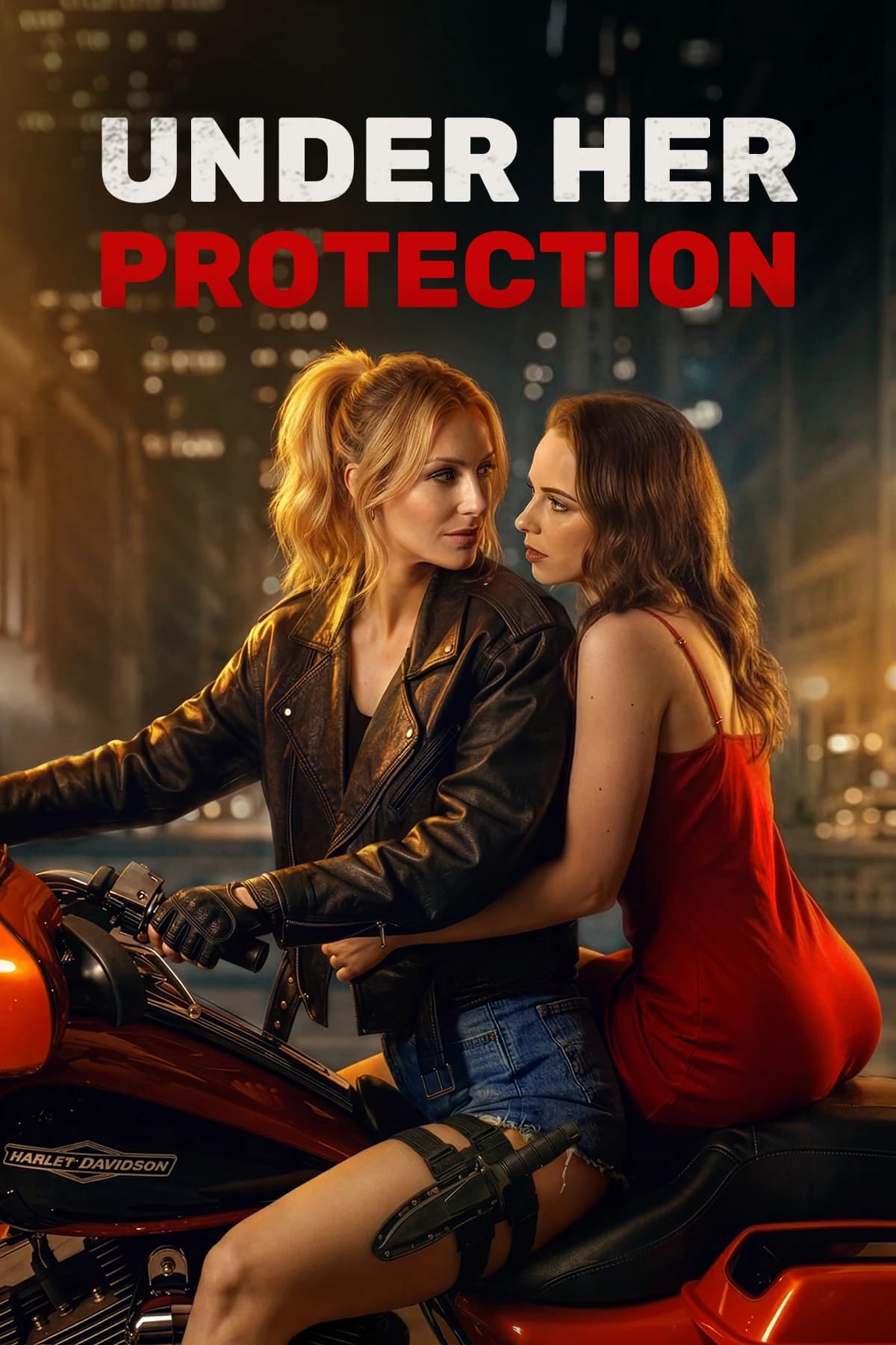 Official poster of Under Her Protection, as shown on My Drama