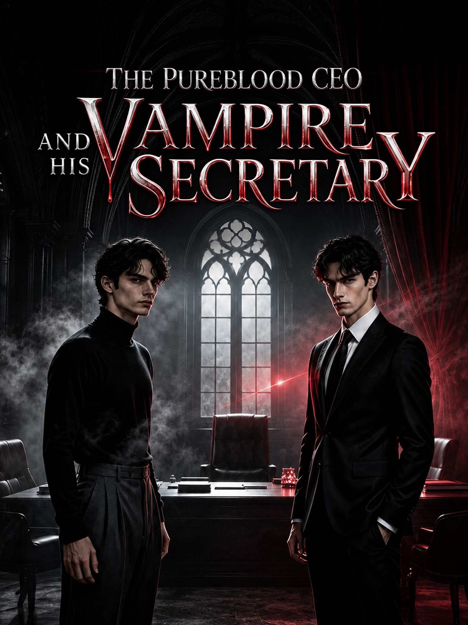 Official poster of The Pureblood CEO and His Vampire Secretary, as shown on Sereal+
