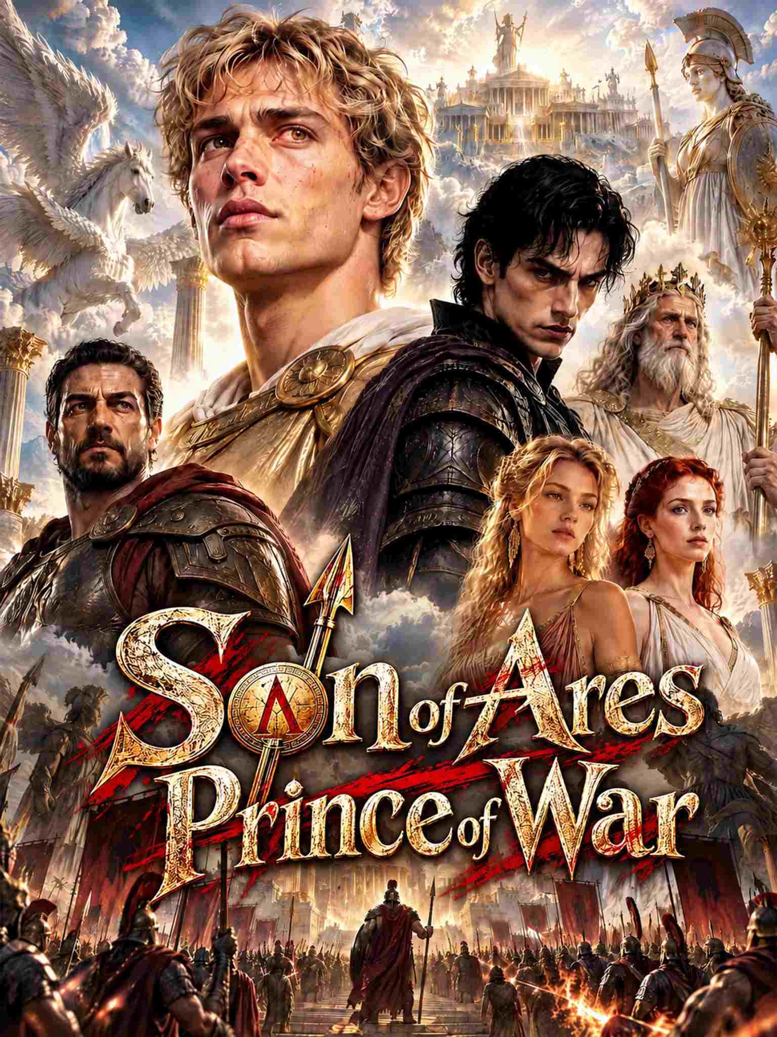 Official poster of Son of Ares Prince of War, as shown on Sereal+
