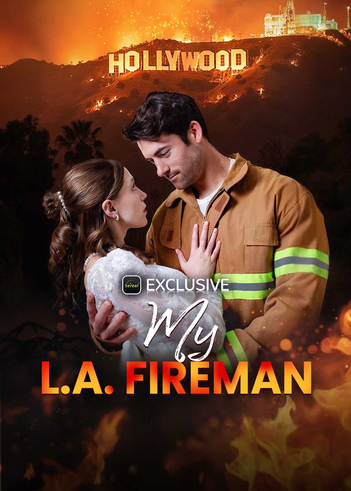Official poster of My L.A. Fireman, as shown on Sereal+