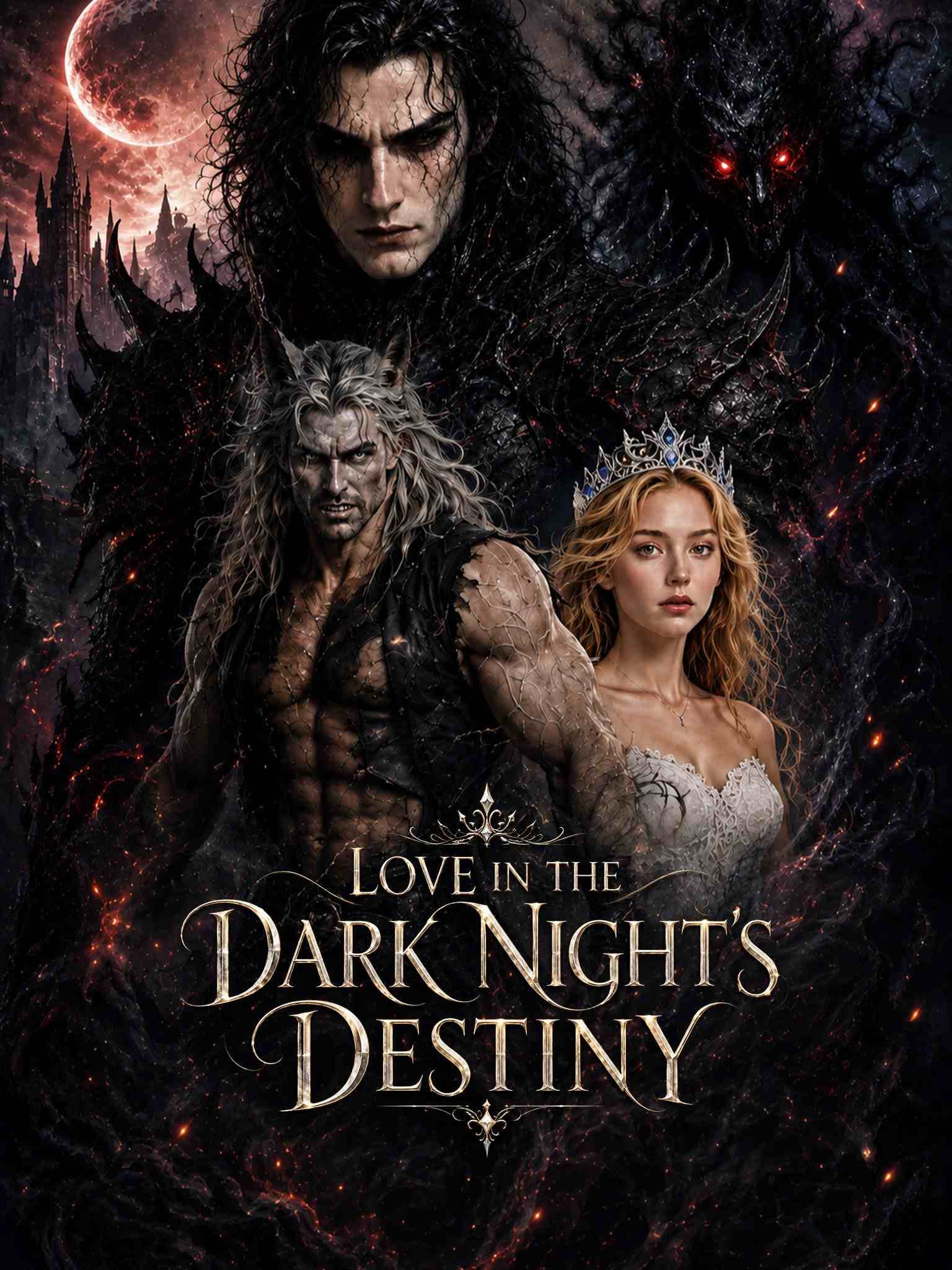 Official poster of Love in the Dark Night's Destiny, as shown on Sereal+