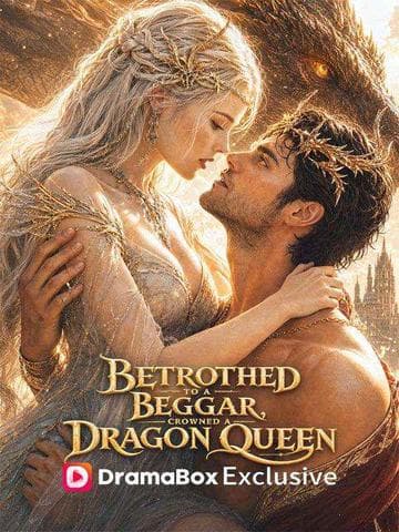 Official poster of Betrothed to a Beggar, Crowned a Dragon Queen, as shown on DramaBox