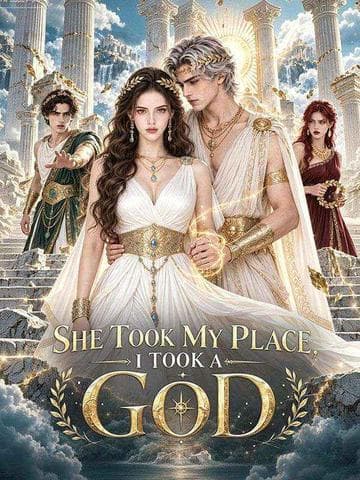 Official poster of She Took My Place, I Took a God, as shown on DramaBox