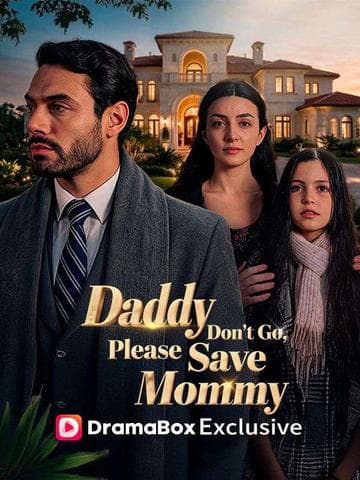 Official poster of Daddy, Don’t Go, Please Save Mommy, as shown on DramaBox
