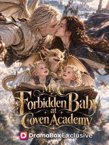 Official poster of My Forbidden Baby at Coven Academy, as shown on DramaBox