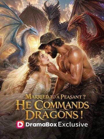 Official poster of Married to a Peasant?He Commands Dragons, as shown on DramaBox