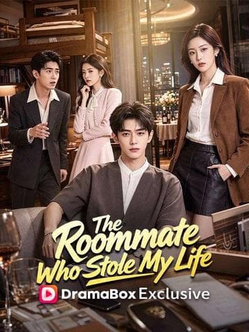 Official poster of The Roommate Who Stole My Life, as shown on DramaBox