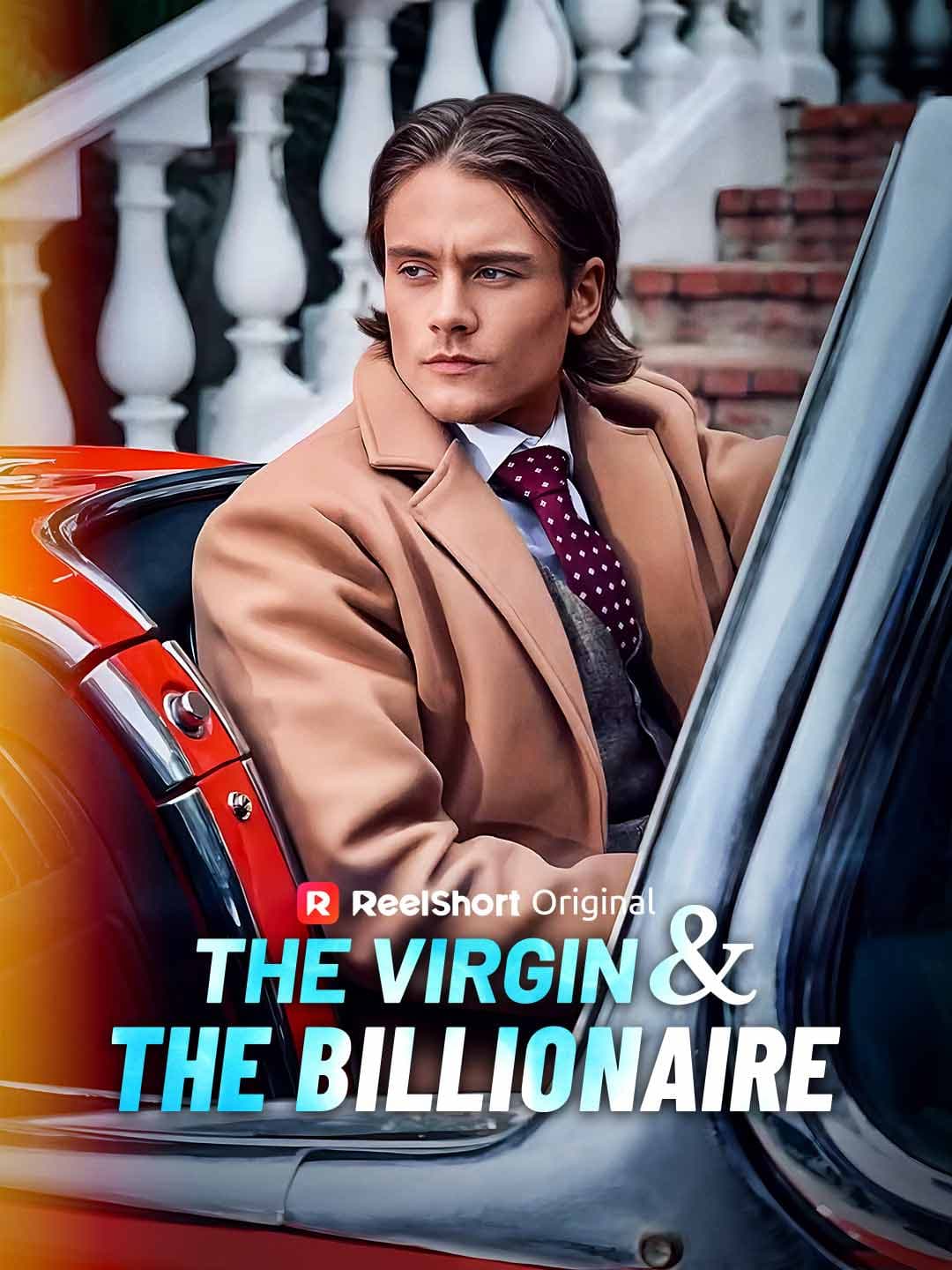 Official poster of The Virgin and The Billionaire, as shown on ReelShort
