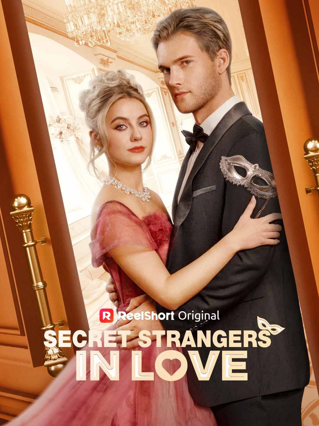 Official poster of Secret Strangers in Love, as shown on ReelShort