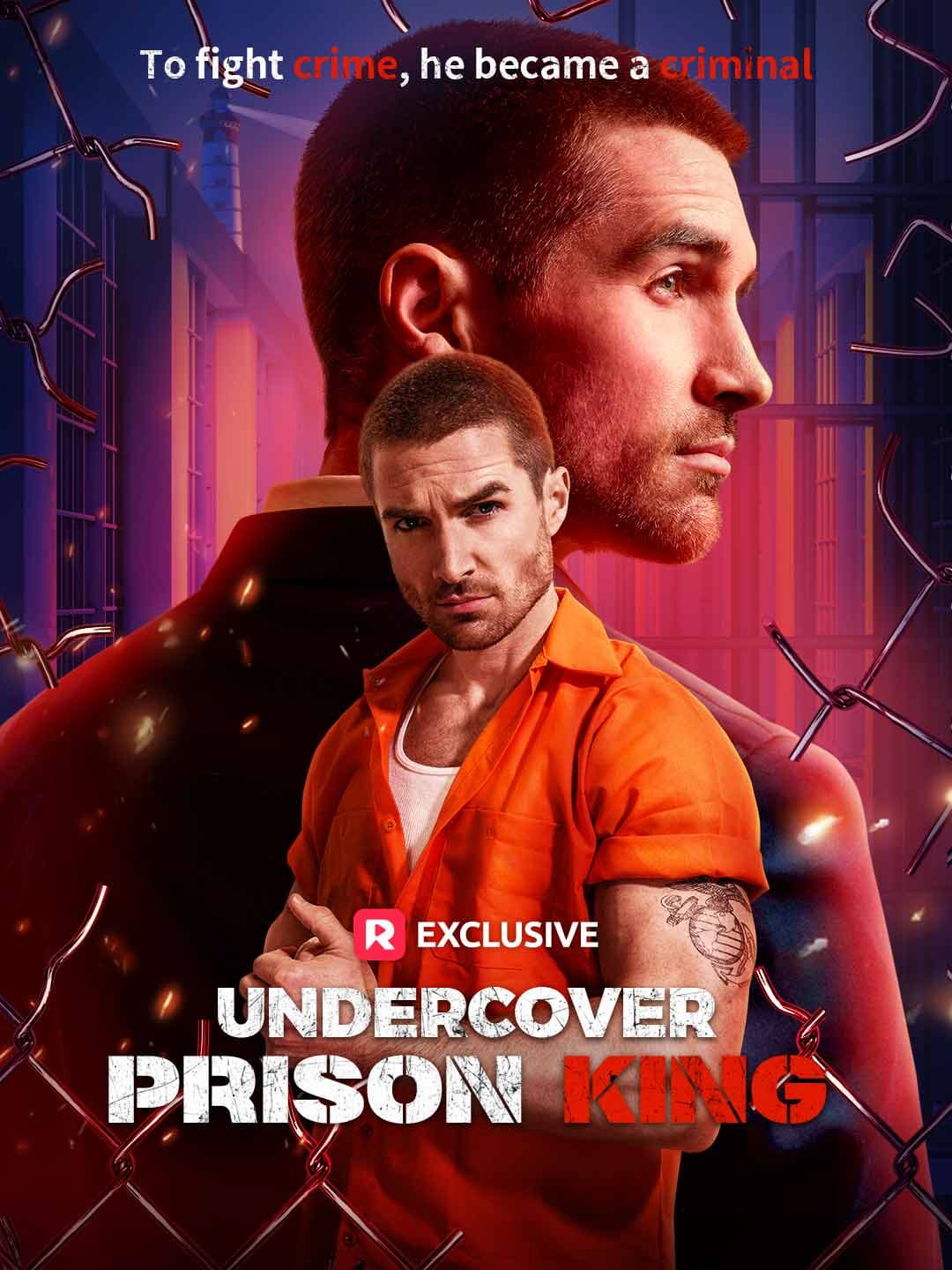 Official poster of Undercover Prison King, as shown on ReelShort