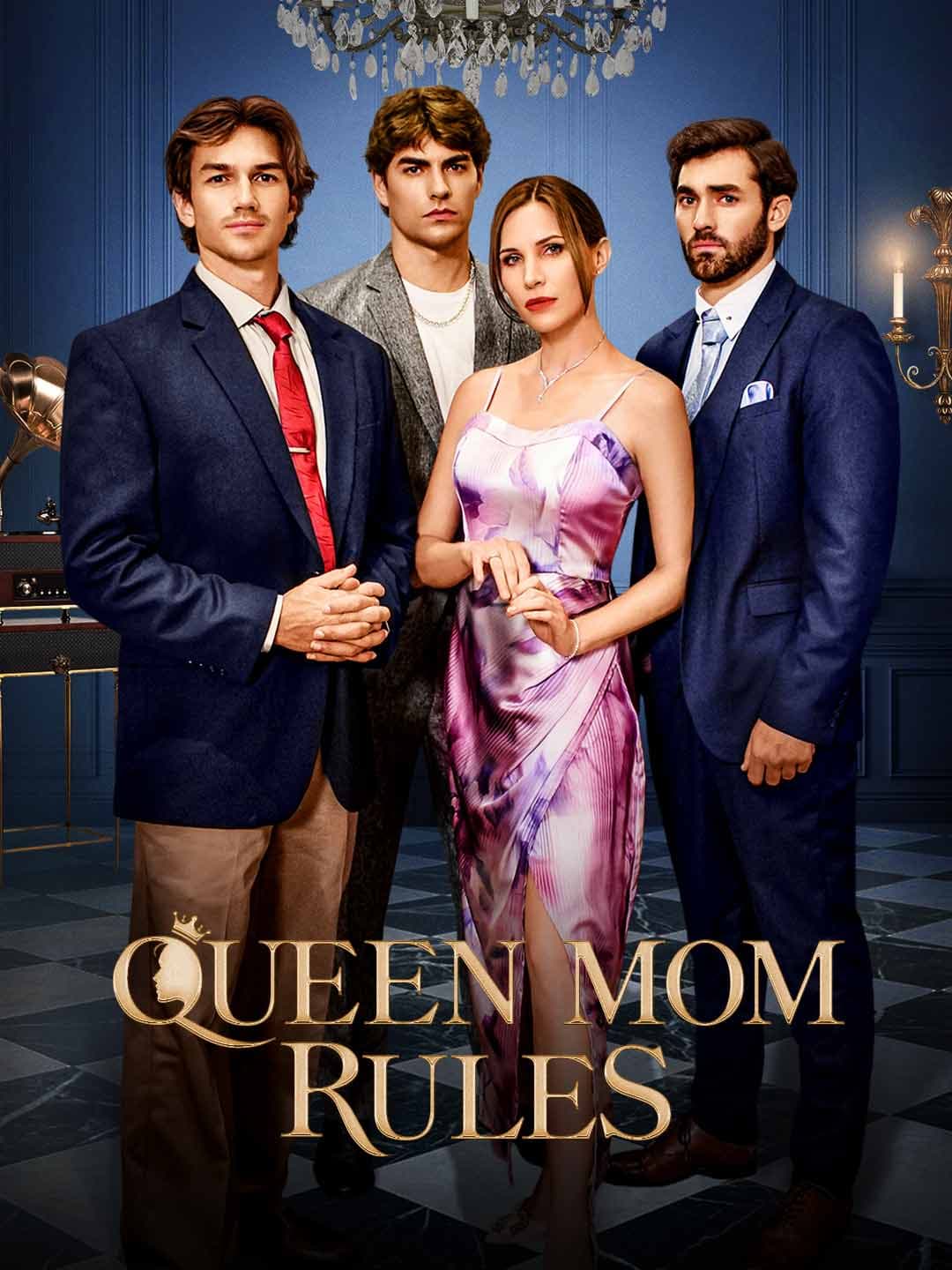 Official poster of Queen Mom Rules, as shown on ReelShort